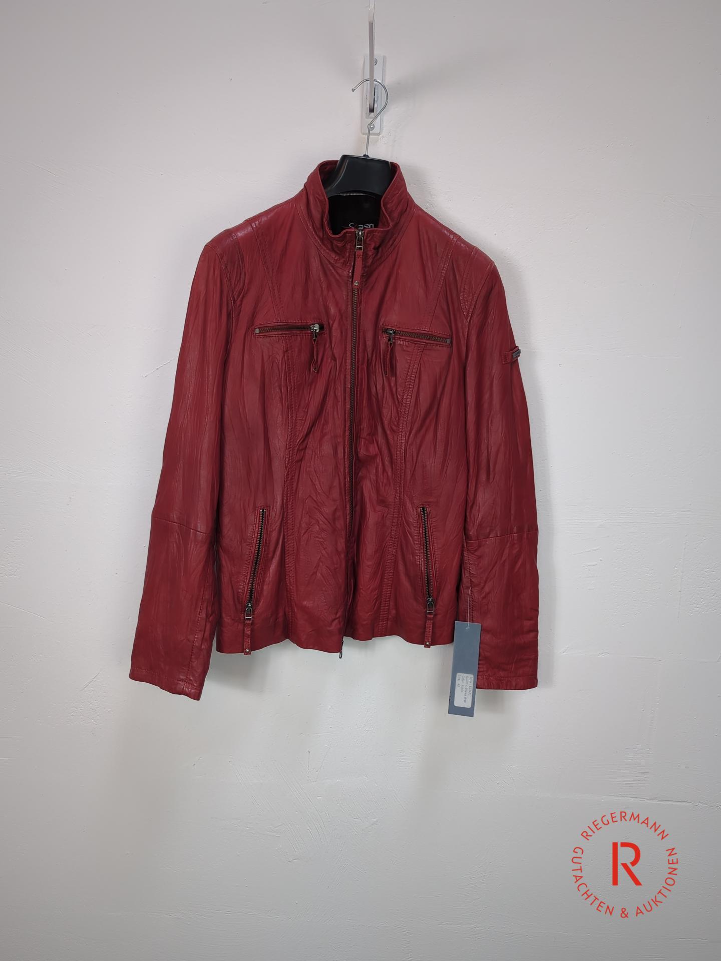 DAMEN LEDERJACKE GRÖSSE 42